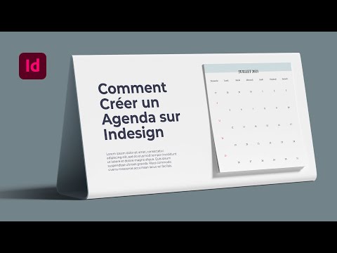 Tuto InDesign 2022 : Comment créer un calendrier/ agenda rapidement