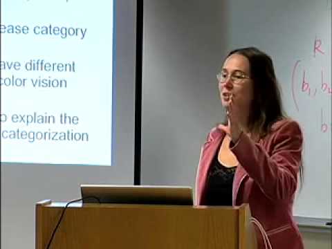 Kimberley Jameson and Natalia Komarova - "Agent-based color categorization..."