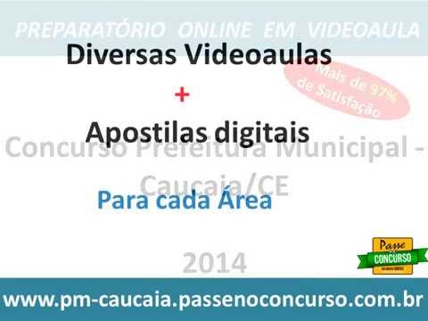 Concurso Prefeitura Municipal - Caucaia/CE - Secretário Escolar