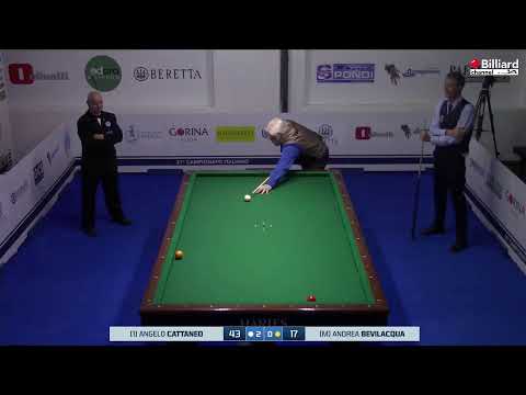 Bevilacqua Andrea Angelo VS Cattaneo Angelo Emilio - 21° Campionato Italiano Brescia