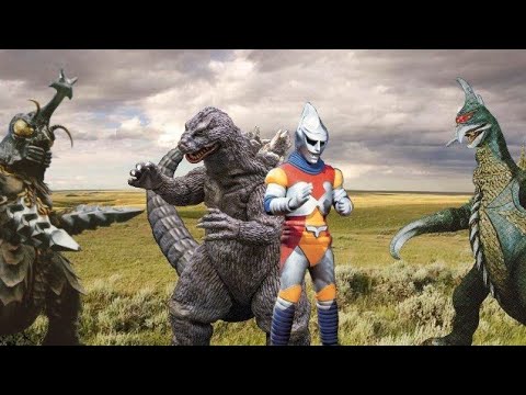 Godzilla & Jet Jaguar vs. Gigan & Megalon (Birthday Special)