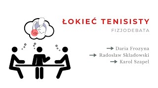 Łokieć tenisisty. Fizjodebata. Daria Frozyna, Radosław Składowski, Karol Szapel