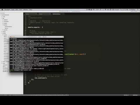 ep5Building a Sails Application: Ep5 - Handling validation errors with a flash message.