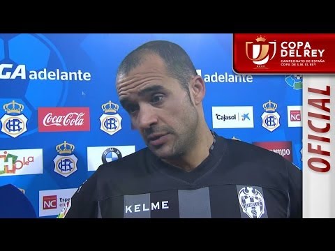 Entrevista a Juanfran tras el Recreativo de Huelva  (1-0) Levante UD - HD