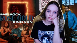 PnB Rock - Rose Gold feat. King Von (OFFICIAL MUSIC VIDEO) [Reaction]