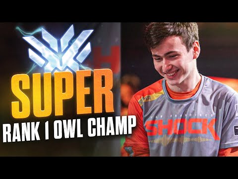 SUPER - RANK 1 TANK - 2 X OWL CHAMP - Overwatch Montage