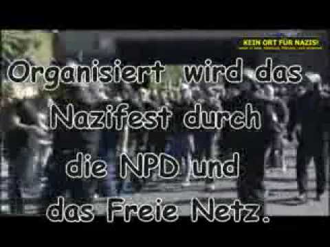 MOBI-Video: Kein Fest der Völker in Pössneck! Nazifeste verhindern!
