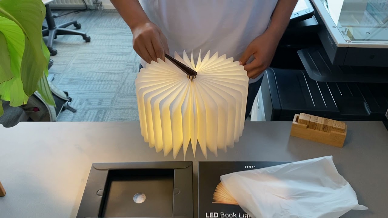 Led Book Light Instruction