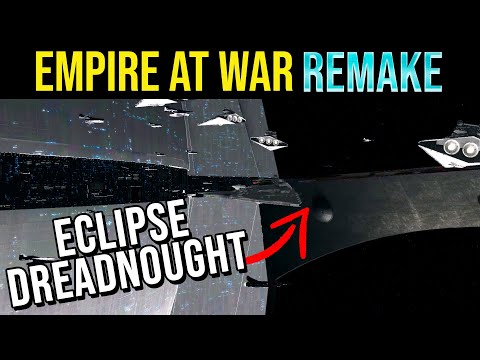 STARFORGE vs ECLIPSE SUPER STAR DESTROYER in Empire at War Remake!