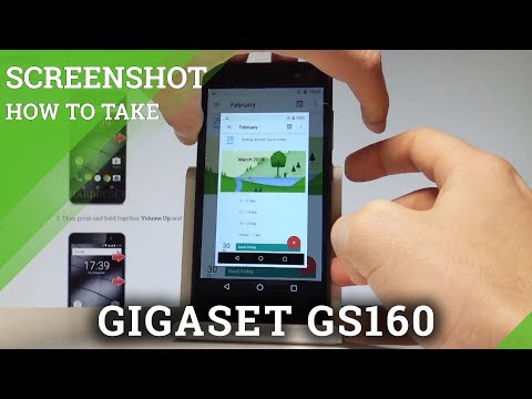 How to Take Screenshot on GIGASET GS160 |HardReset.Info