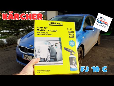 Just the usual trash from Karcher: FJ 10 C foam cannon test