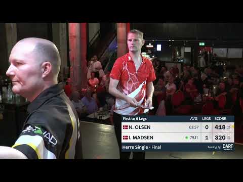 DM Dart 2022 - Herre final - N. Olsen vs I. Madsen