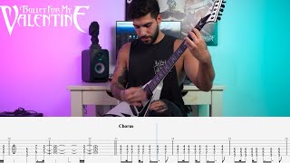 Bullet For My Valentine - &quot;Watching Us Die Tonight&quot; - Guitar Cover with On Screen Tabs (#32)