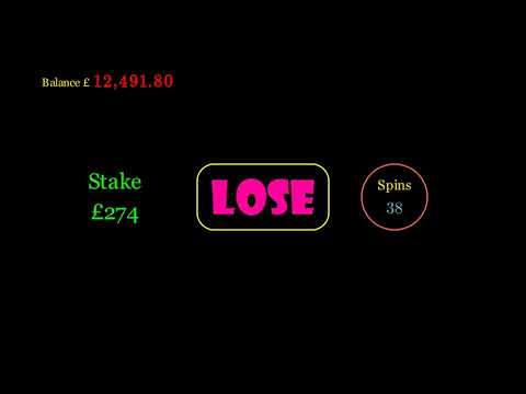 2nd Attempt. High Stakes (£274) Slotting vs £10k. Glory or Bust? Python Manim Model