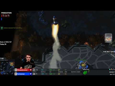 BRONZE LEAGUE HEROES #109 - STARCRAFT 2 MOBA?! Skeetztoohrd v Funnyman