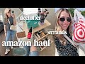 Amazon Haul, Running Errands at Target, Makeup Declutter + Organization / VLOG