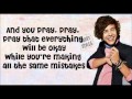 Same Mistakes - One Direction (Lyrics With Pictures ...