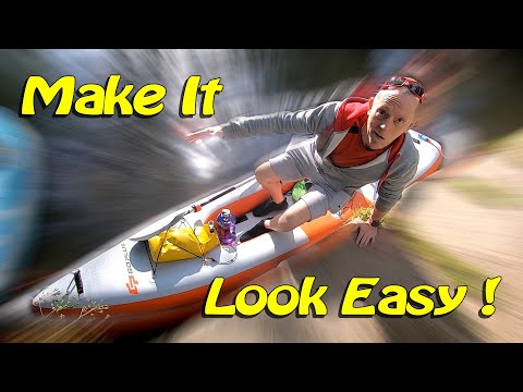 Getting In & Out of an Inflatable Kayak - The Principles