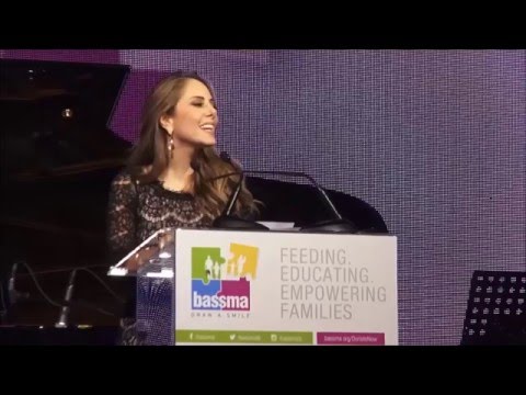Speech of Bassma's president - Gala Dinner 2015