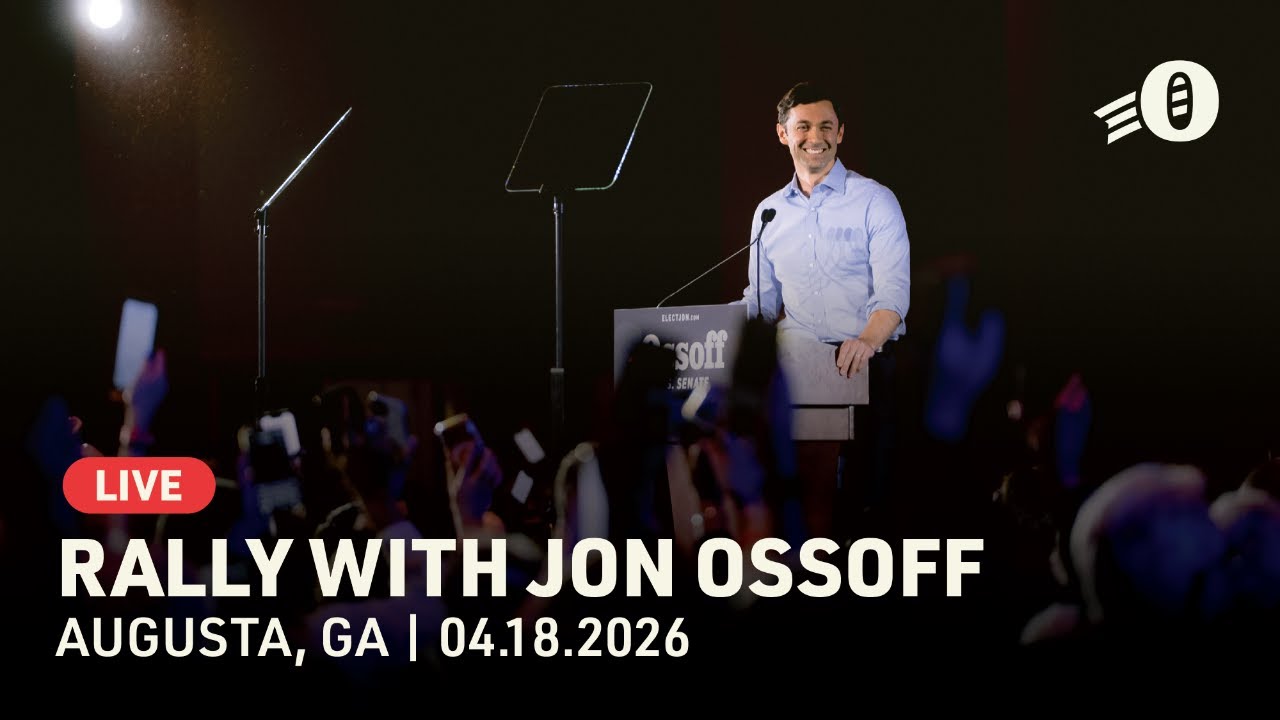 Rally with Jon Ossoff | Augusta 04.18.2026