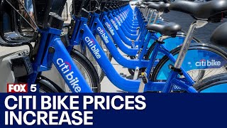 Citi Bike price increases