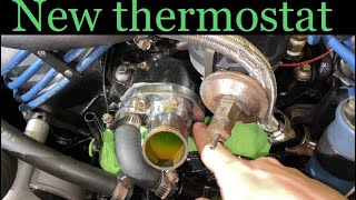 How to replace thermostat in ford 289/302/351w