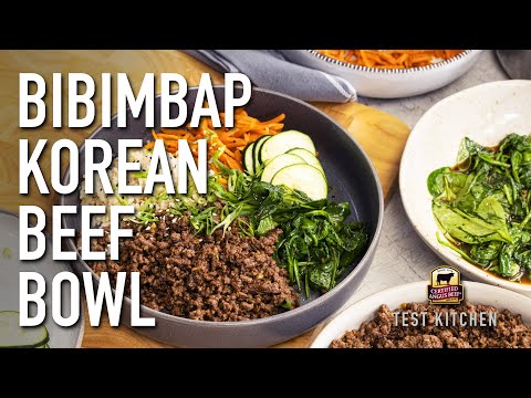 Bibimbap Korean Ground Beef Bowl Recipe