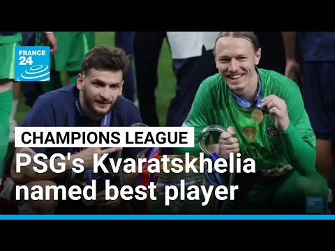 PSG's Kvaratskhelia named Champions League player of the season