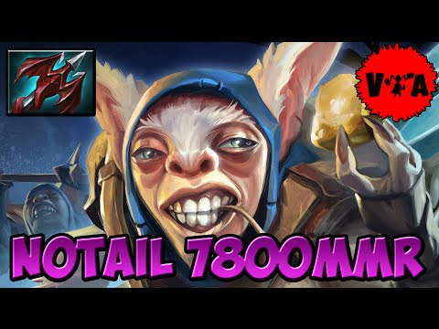 Dota 2 - N0tail 7800 MMR Plays Meepo vol #1 - Ranked Match