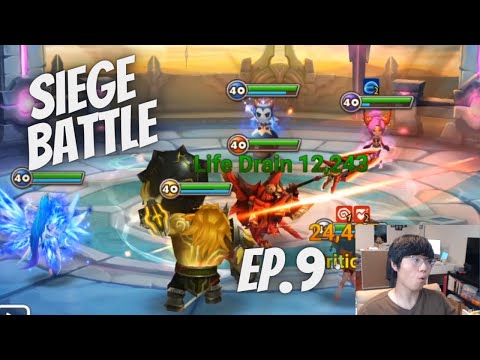I Got Rekted By Khmun, Orion, Miho Team in Siege - Summoners War