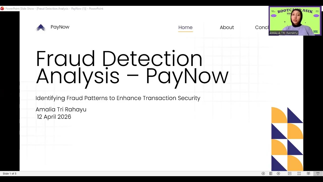 Final Project Data Science Sanbercode Batch 75 : Fraud Detection Analysis – PayNow