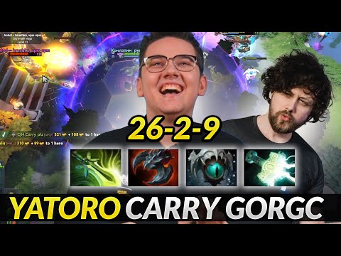 Yatoro Carry Gorgc with 1000 XPM Faceless void