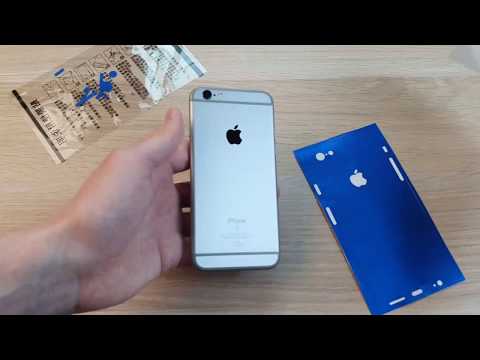НАКЛЕИЛ СИНЮЮ ПЛЕНКУ НА IPHONE 6S