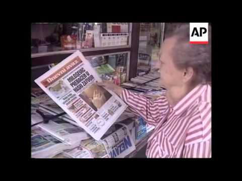 Serbs from capital of Srbska Republika and Sarajevo react