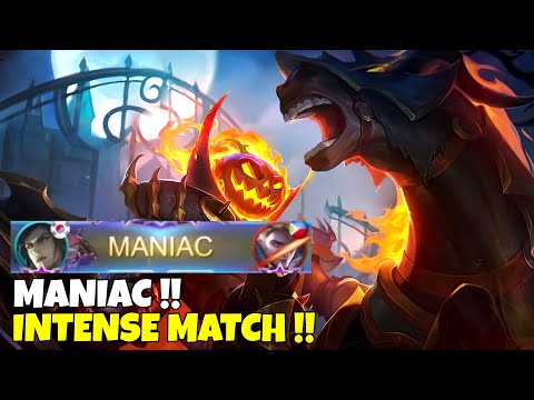 MANIAC !! INTENSE MATCH! - Hyper Leomord - Avory | MLBB