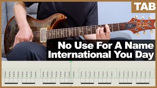 【TAB】No Use For A Name - International You Day [GUITAR COVER] [INSTRUMENTAL COVER] by Yuuki-T