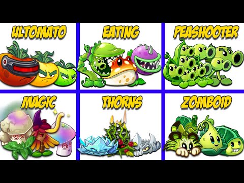 PvZ 2 - 12 Super Team Plants Vs Team Zombies - Who is Strongest?