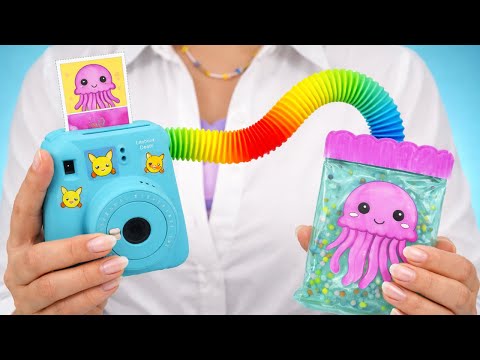 We Made a Paper Camera 😱📸 Cool DIY for School