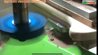 Máy phay tupi chép hình tròn dao chạy cnc Woodmaster