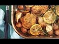 Lemon-Rosemary-Garlic Chicken and Potatoes | Southern Living