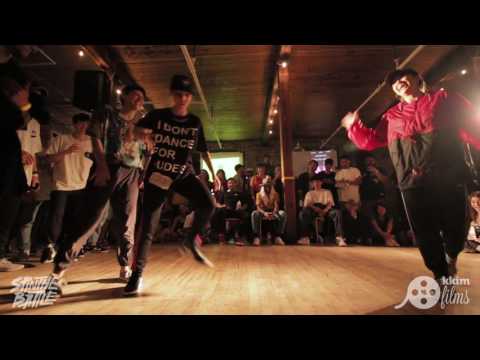 Ali and Rina VS Konatsu and Knives [Semis] - Spin the Battle 2017