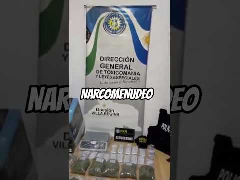 UNA DENUNCIA ANÓNIMA DESTAPÓ UN NEGOCIO NARCO EN EL ALTO VALLE #rionegro #seguridad #patagonia