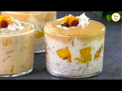 Easy Dessert Recipe - Doi Chira | Dahi Chura Recipe by Tiffin Box | Iftar | Ramadan Recipe