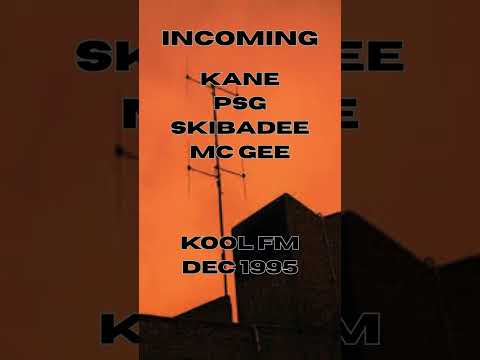 1995-12-23 Kane PSG, Skibadee & Bluesy Gee on Kool FM #koolfm #jungle #drumandbass