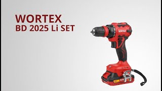 Cordless drill WORTEX BD 2025 LiSET XLT