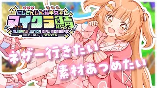 𓊆 Minecraft 𓊇 #にじ若手女子マイクラ ❣️ネザー行ったり素材あつめたり💭 𓊆 雲母たまこ/にじさんじ 𓊇