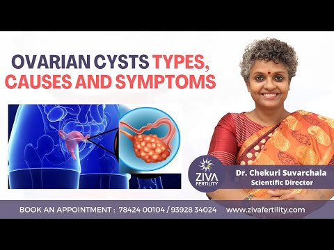 Ovarian Cysts || Types, Causes and Symptoms || Fertility Tips || Dr Chekuri Suvarchala