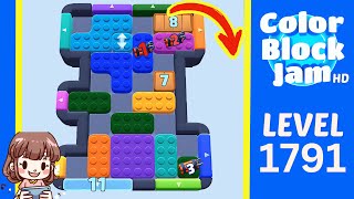 Solution du Niveau 1791 de Color Block Jam