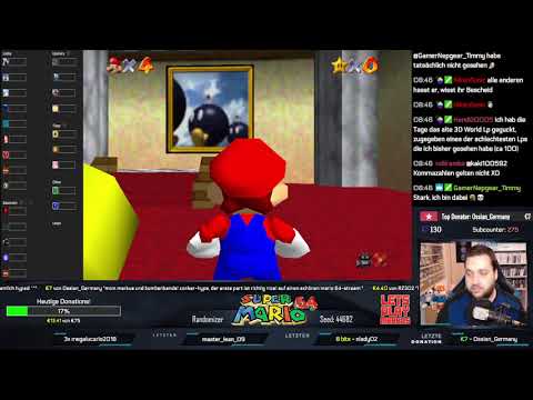 🔴 SUPER MARIO 64 RANDOMIZER ⭐ Twitch-Livestream # 479 vom 25.07.21