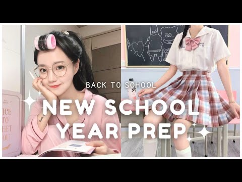 How to prepare for a new school year 🤍